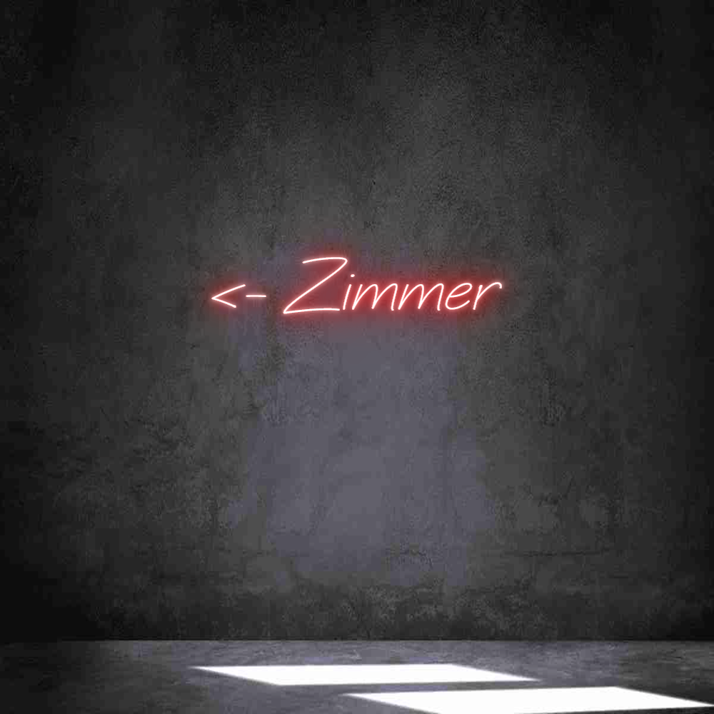 Individuelles Neon: <- Zimmer
