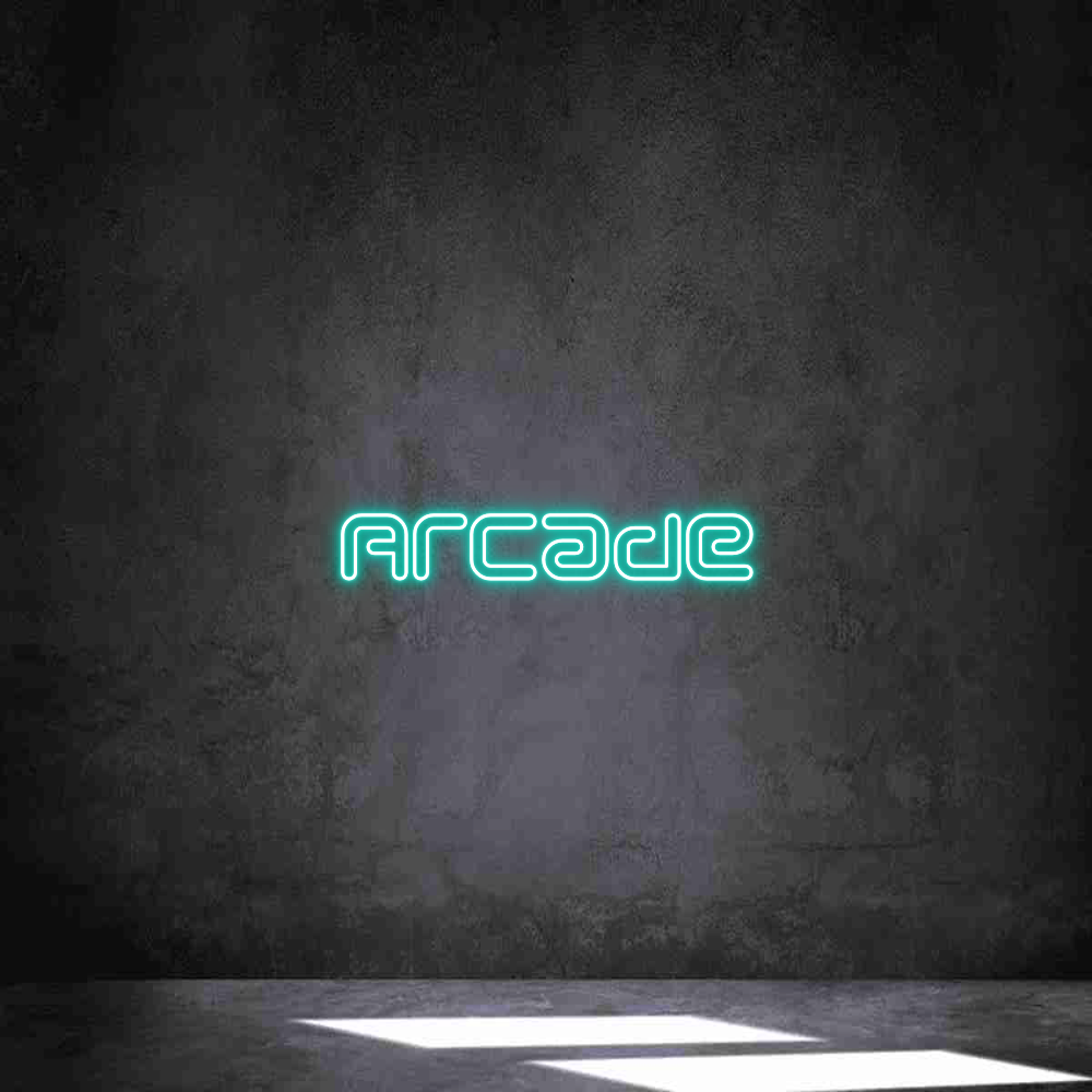 Individuelles Neon: Arcade