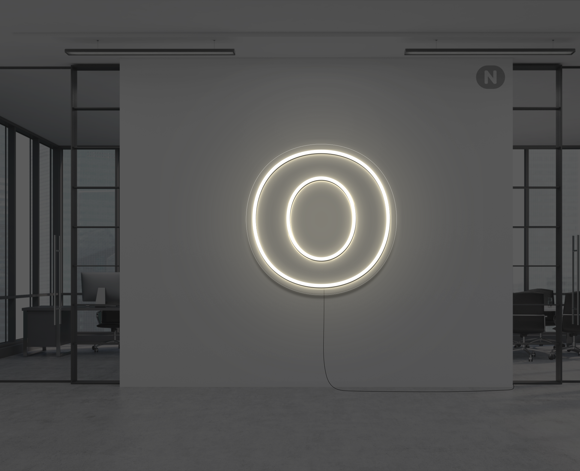 neon-buchstabe-o-warmes-weiss