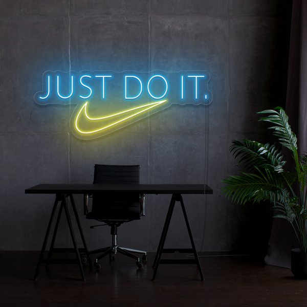 Neon Schild Just do it
