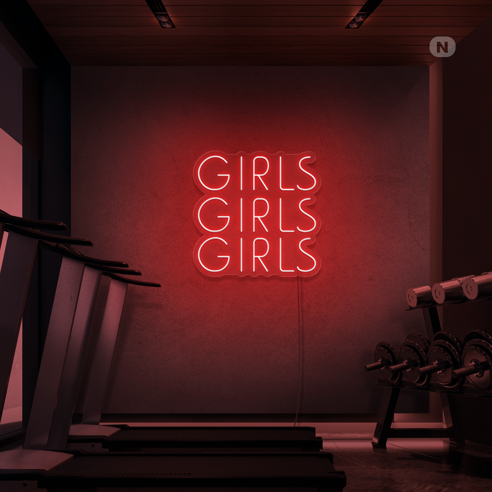 Neon Schild Girls Girls Girls