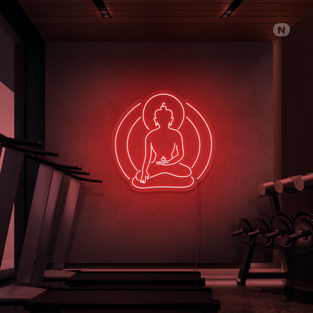 Neon Schild Yoga