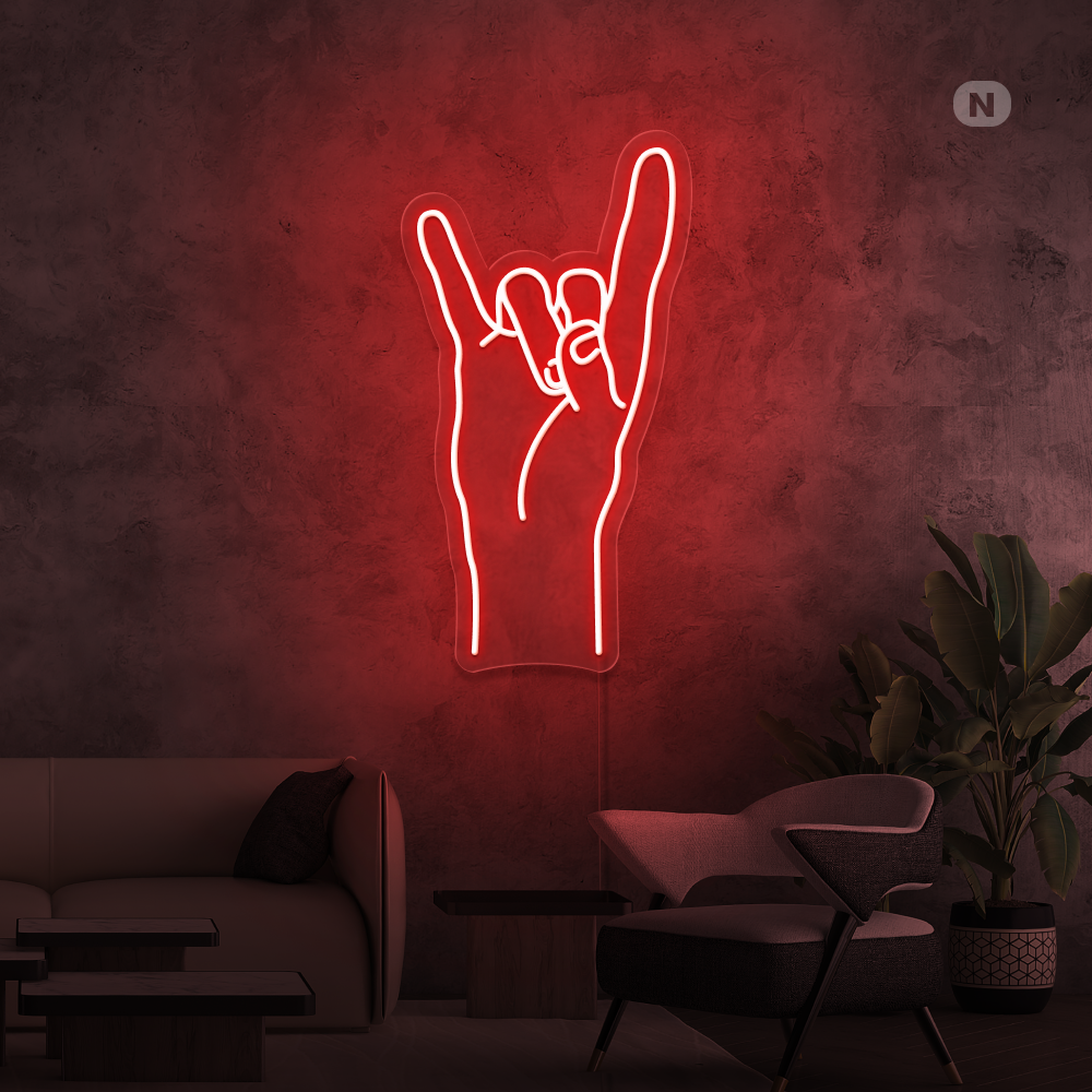 Neon Schild Rock & Roll