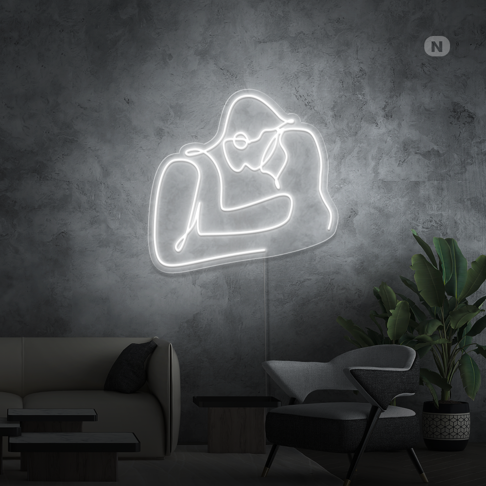 Neon Schild Liebespaar