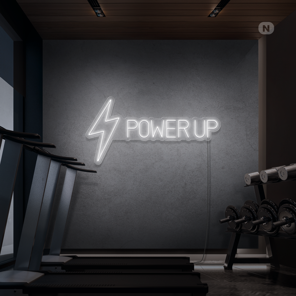 Neon Schild Power Up