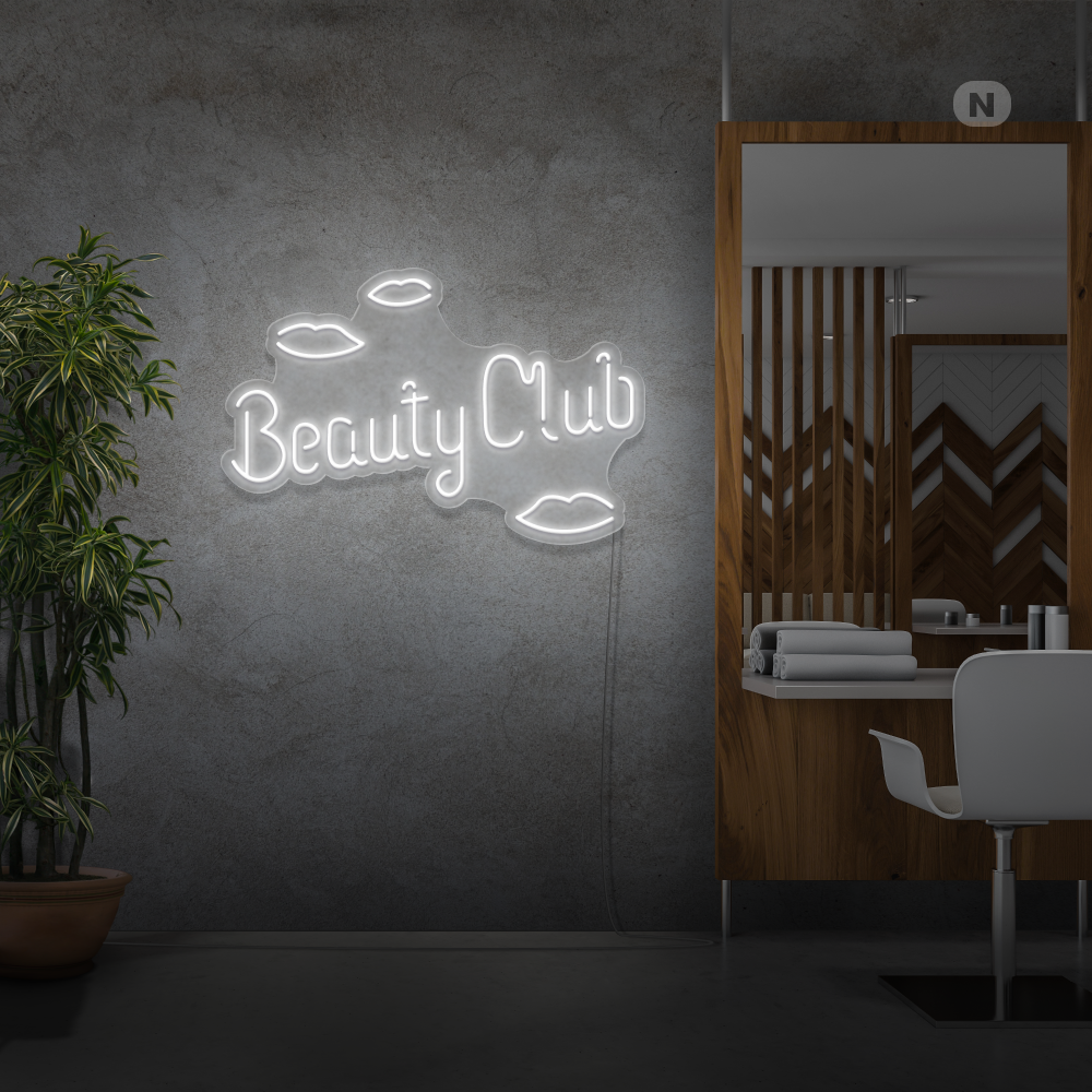 Neon Schild Beauty Club