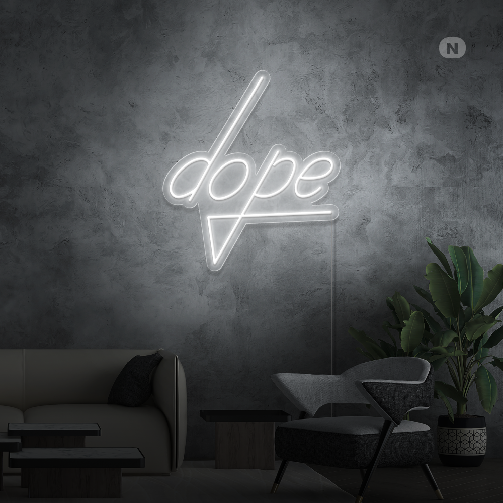 Neon Schild Dope