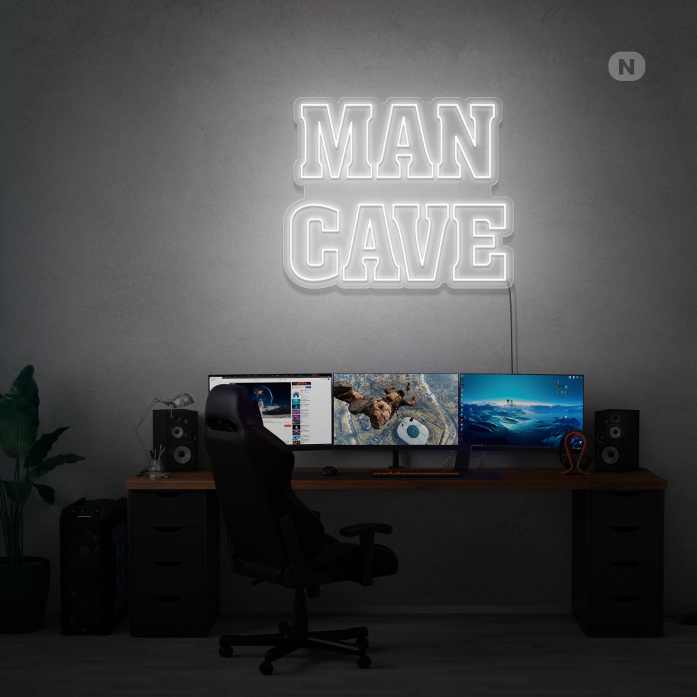 Neon Schild Man Cave