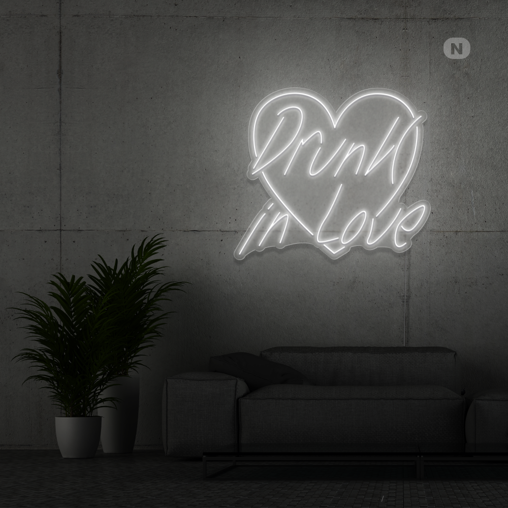 Neon Schild Drunk in Love