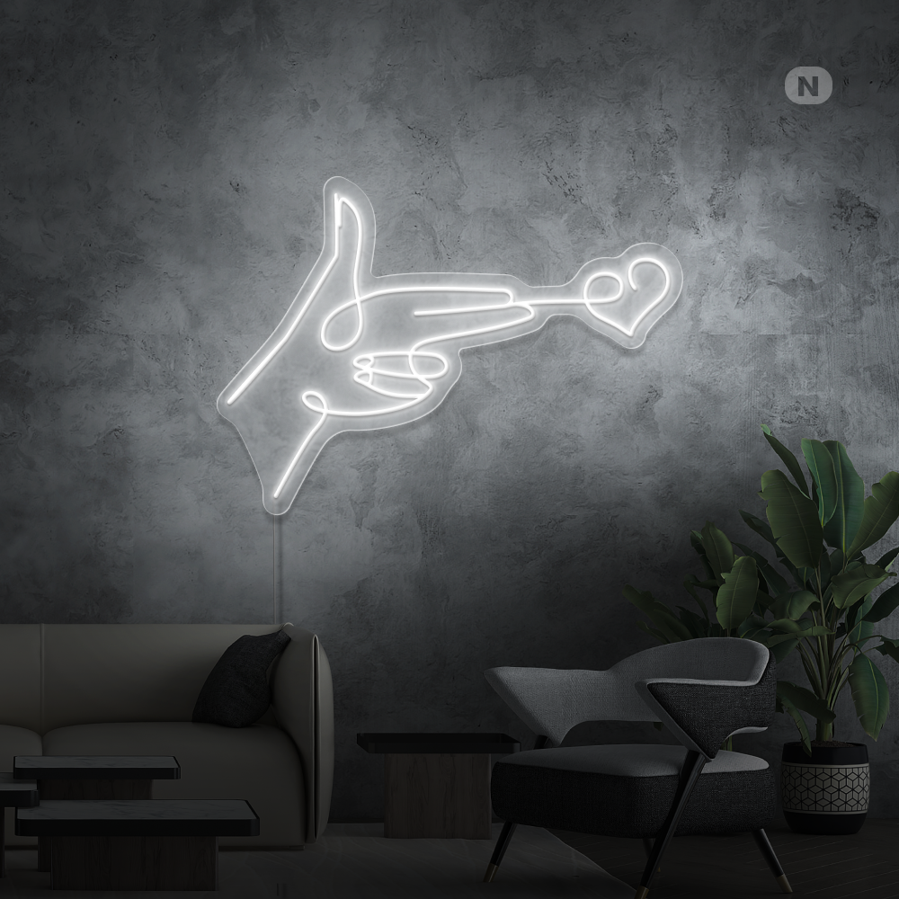 Neon Schild Lovestarget