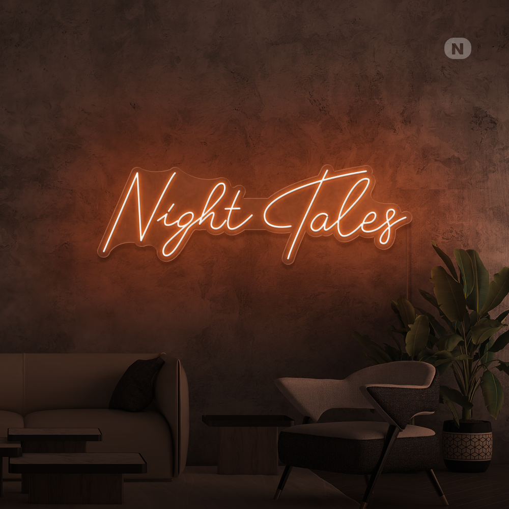 Neon Schild Night Tales