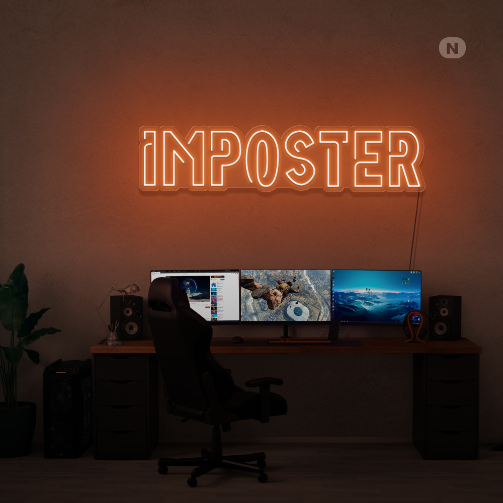 Neon Schild Imposter