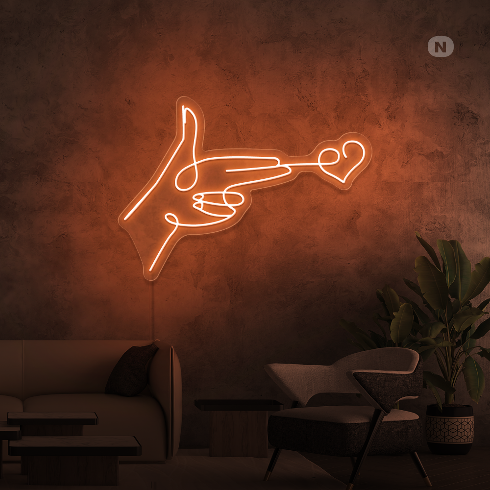 Neon Schild Lovestarget