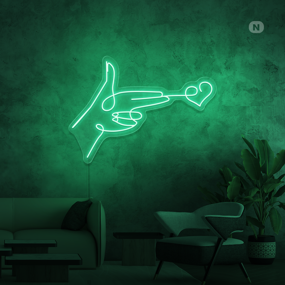 Neon Schild Lovestarget