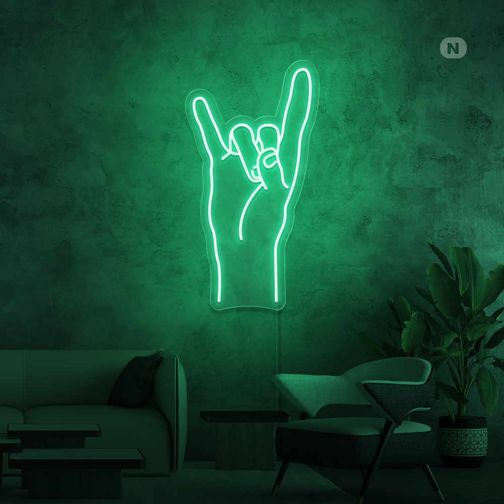 Neon Schild Rock & Roll