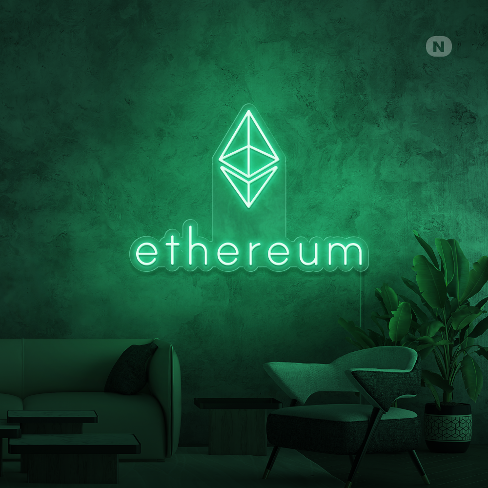 Neon Schild Ethereum