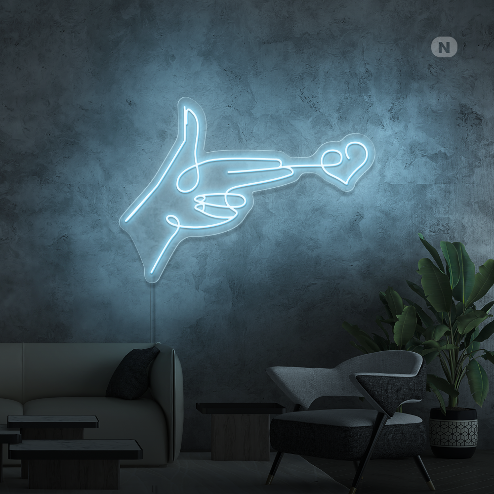 Neon Schild Lovestarget