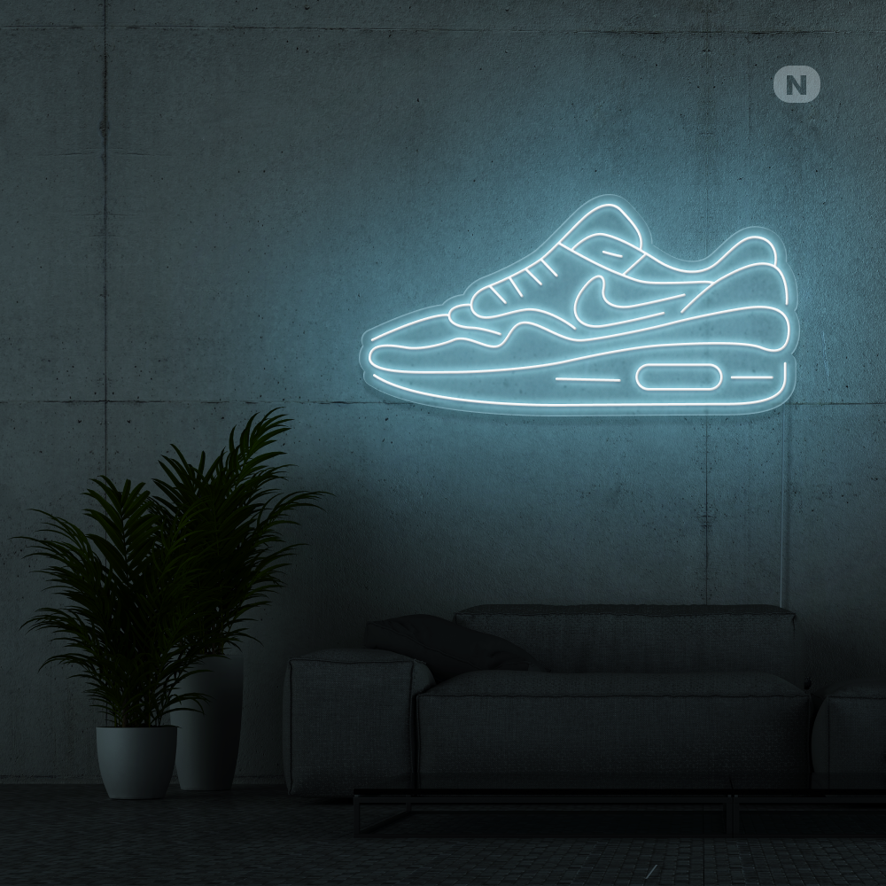 Neon Schild Schuh