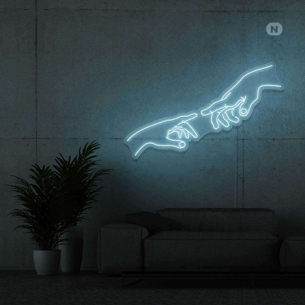 Neon Schild Verbindung