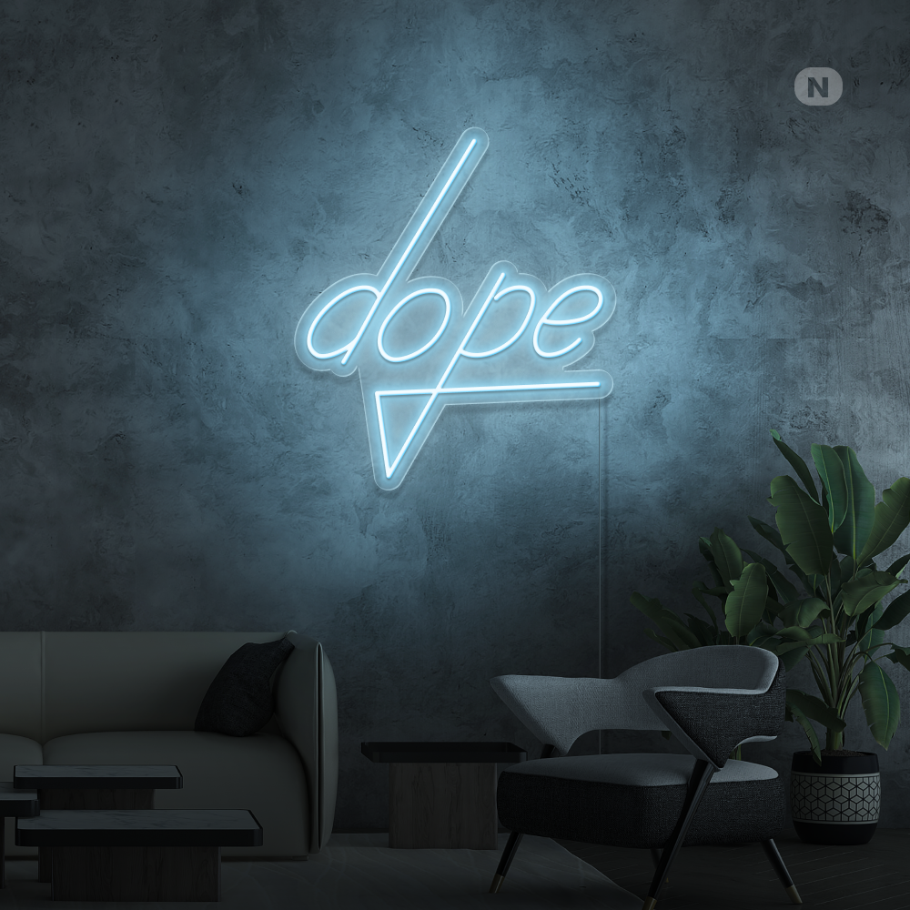 Neon Schild Dope