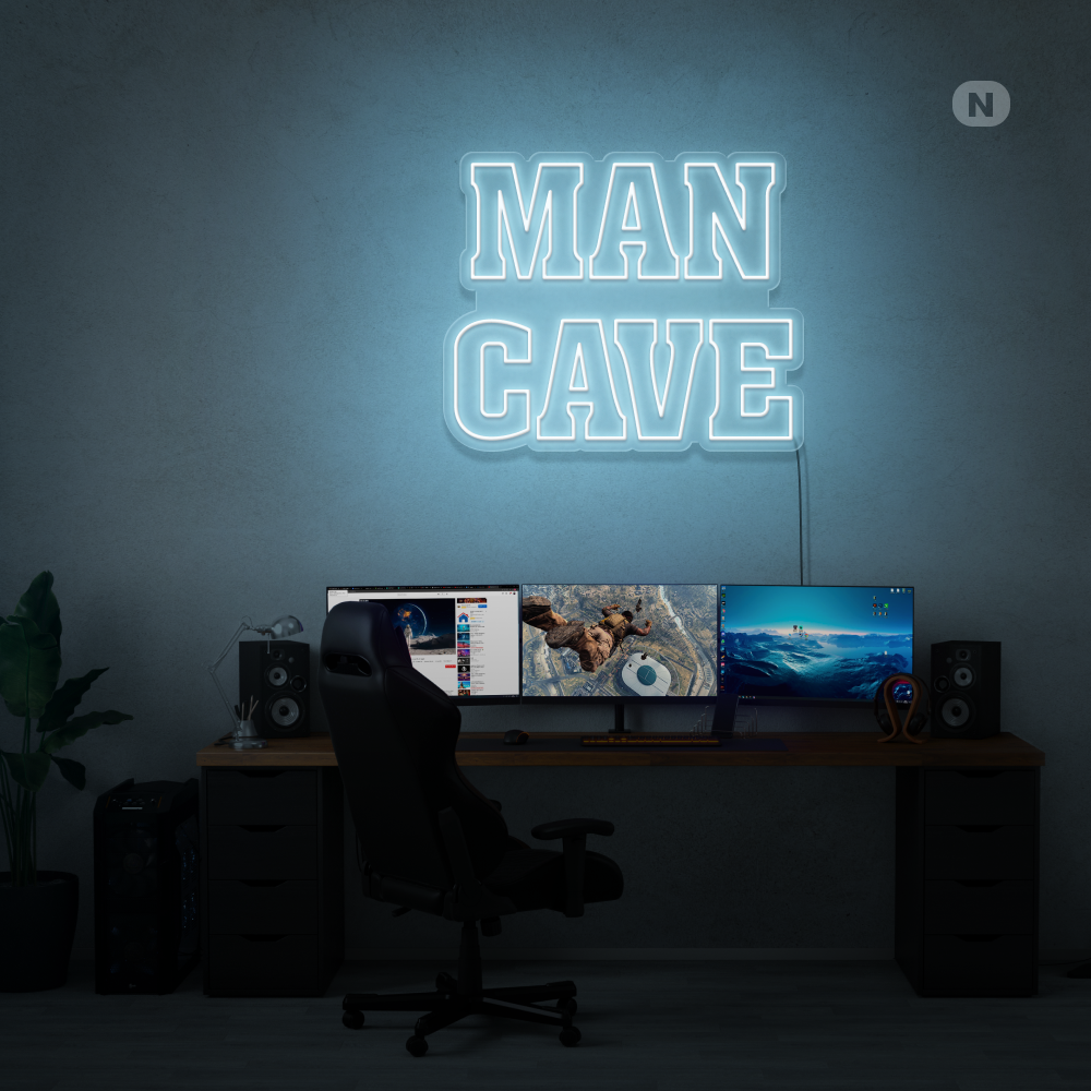 Neon Schild Man Cave