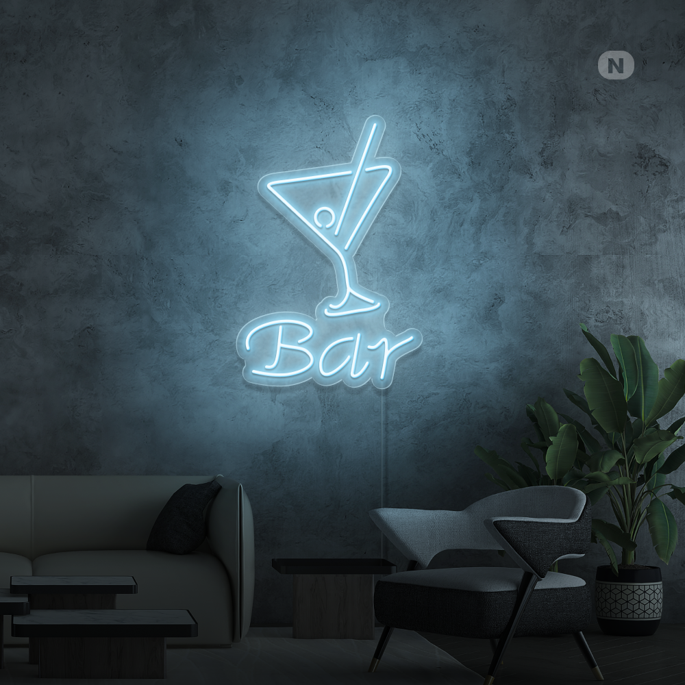 Neon Schild Cocktail Bar