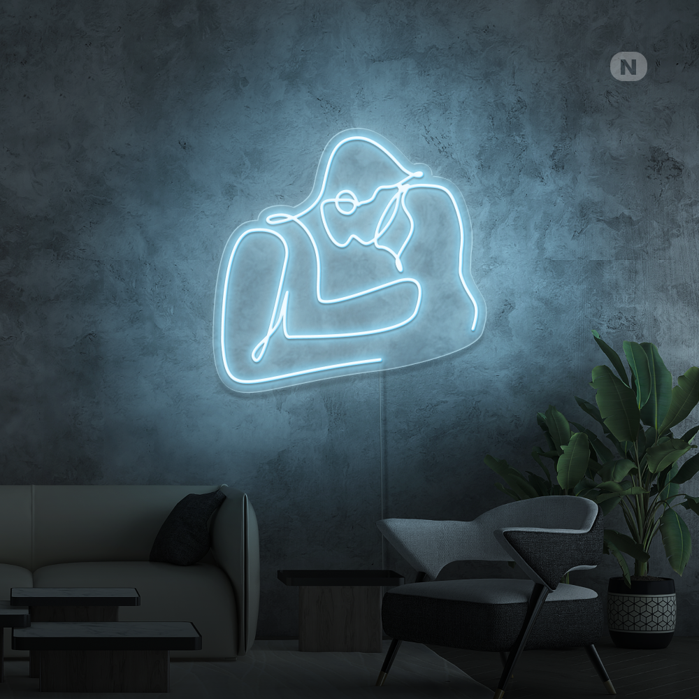 Neon Schild Liebespaar