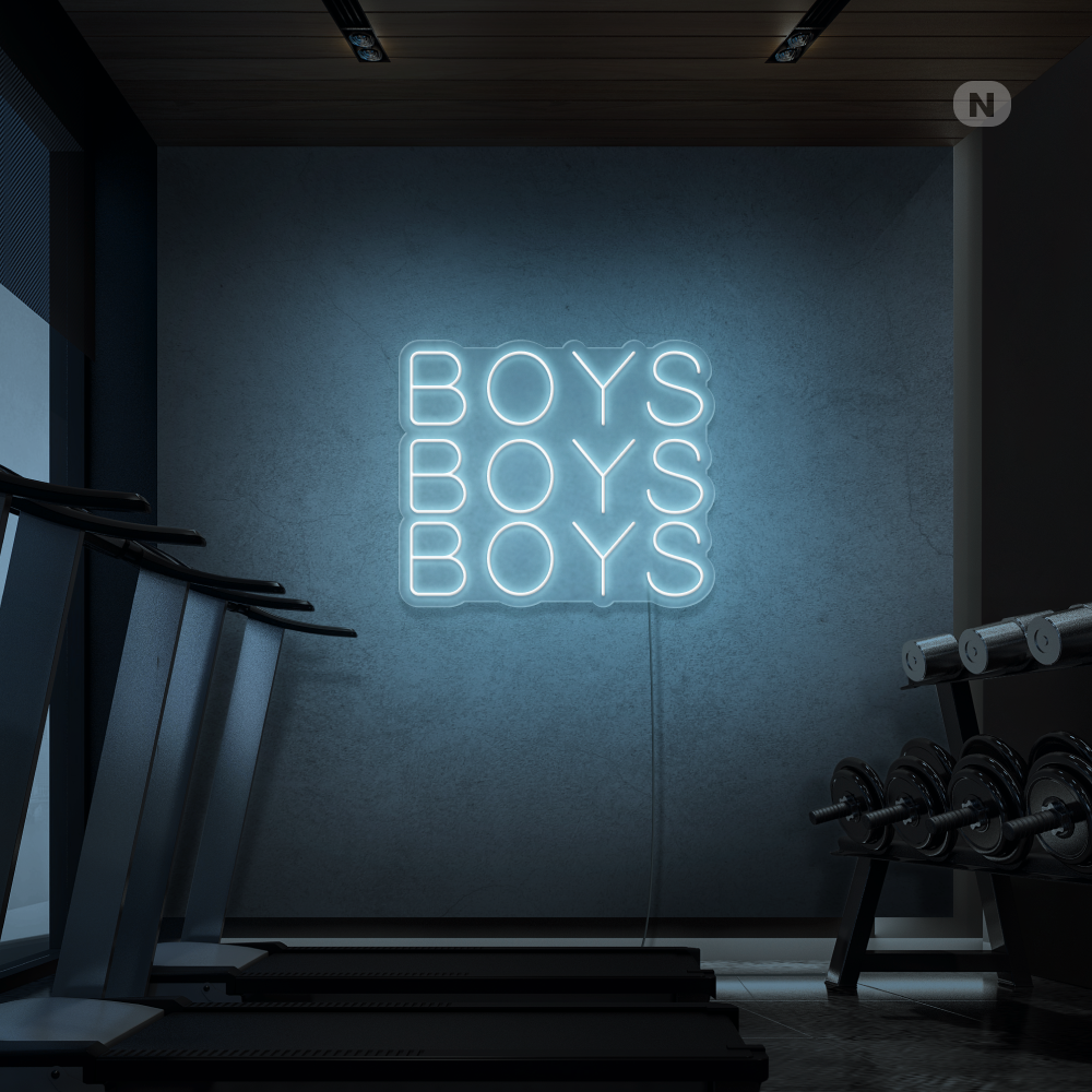 Neon Schild Boys Boys Boys