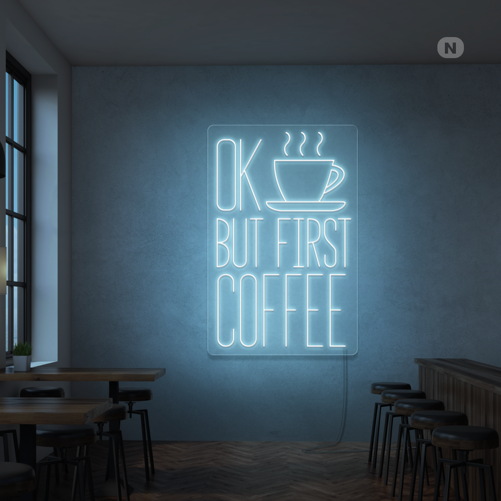 Neon Schild Coffee