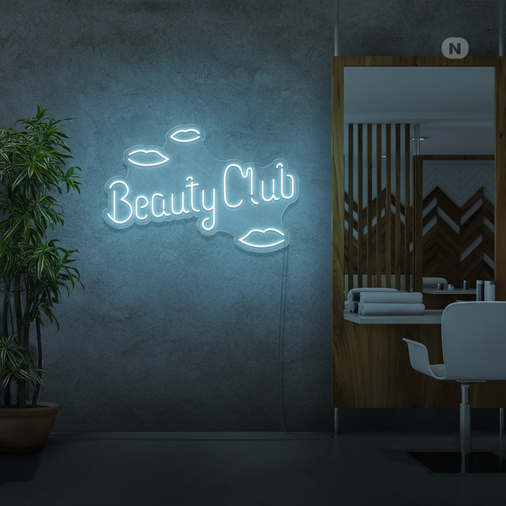 Neon Schild Beauty Club