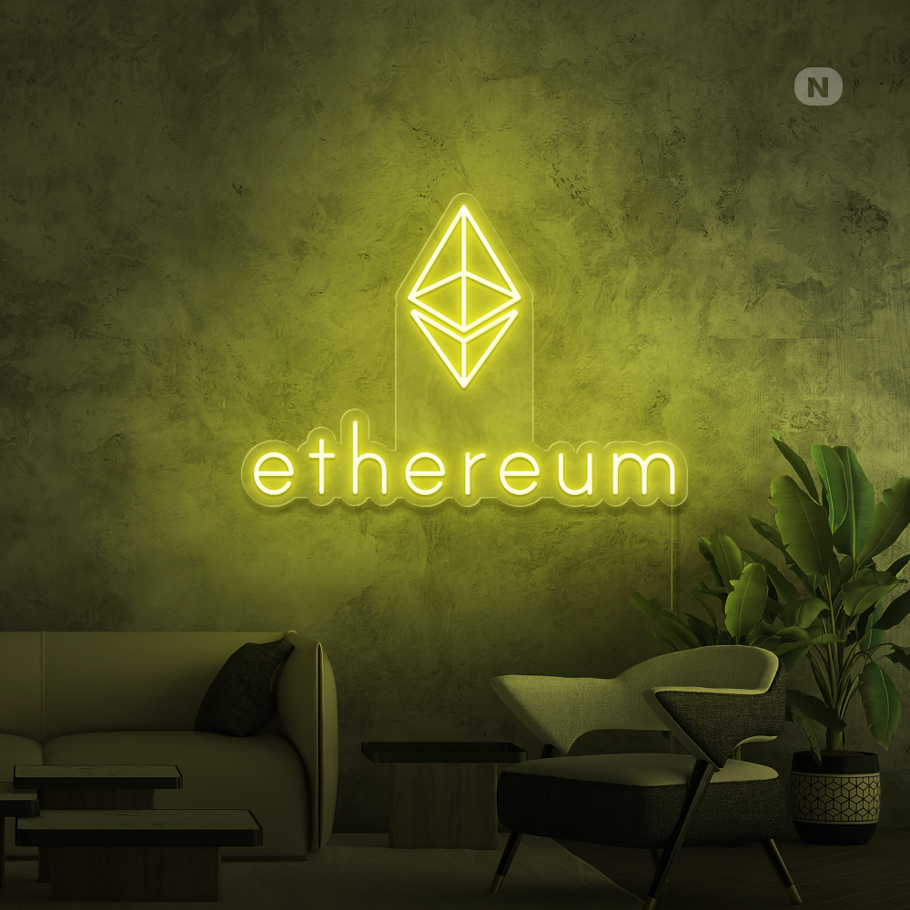 Neon Schild Ethereum