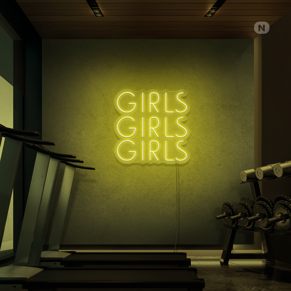 Neon Schild Girls Girls Girls