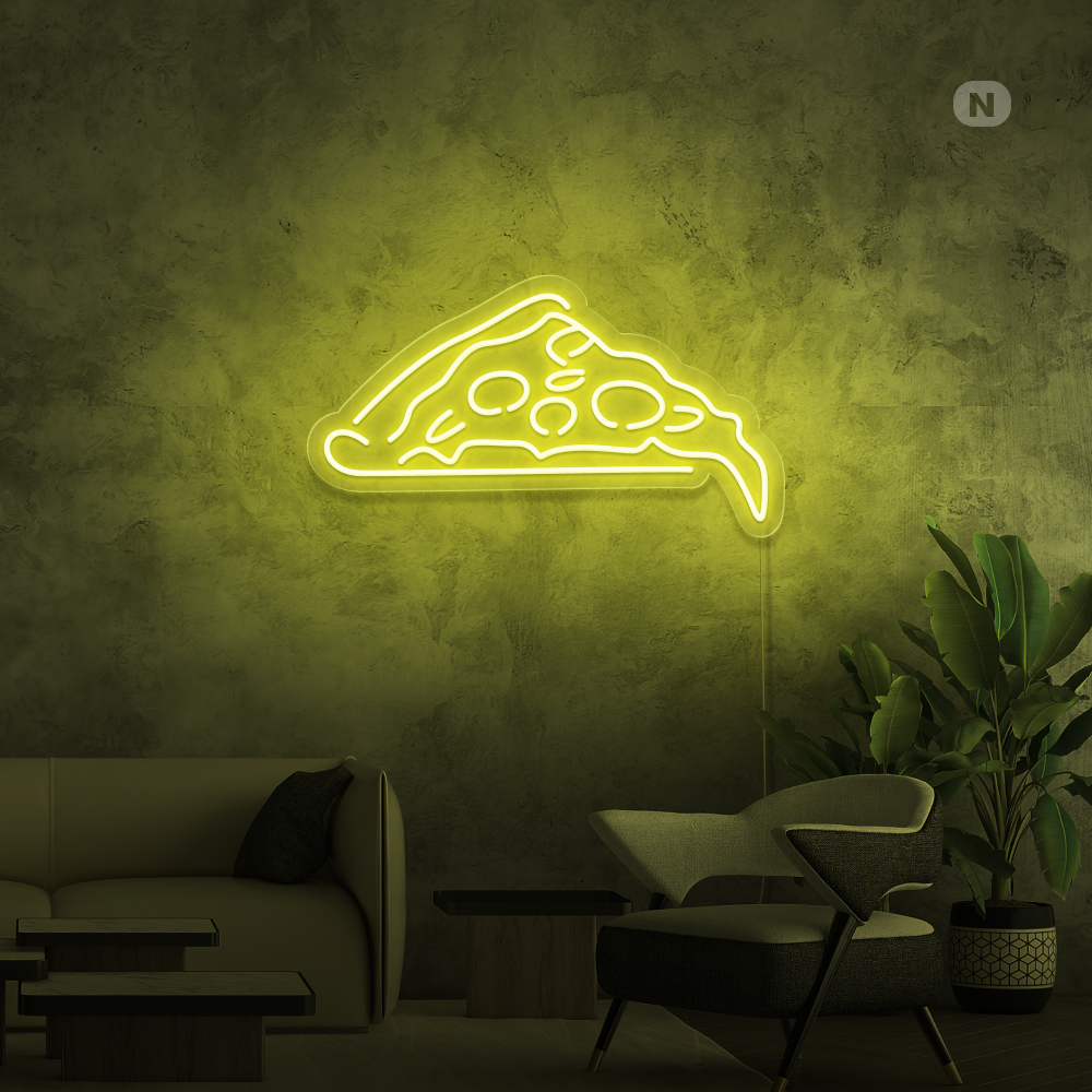 Neon Schild Pizza