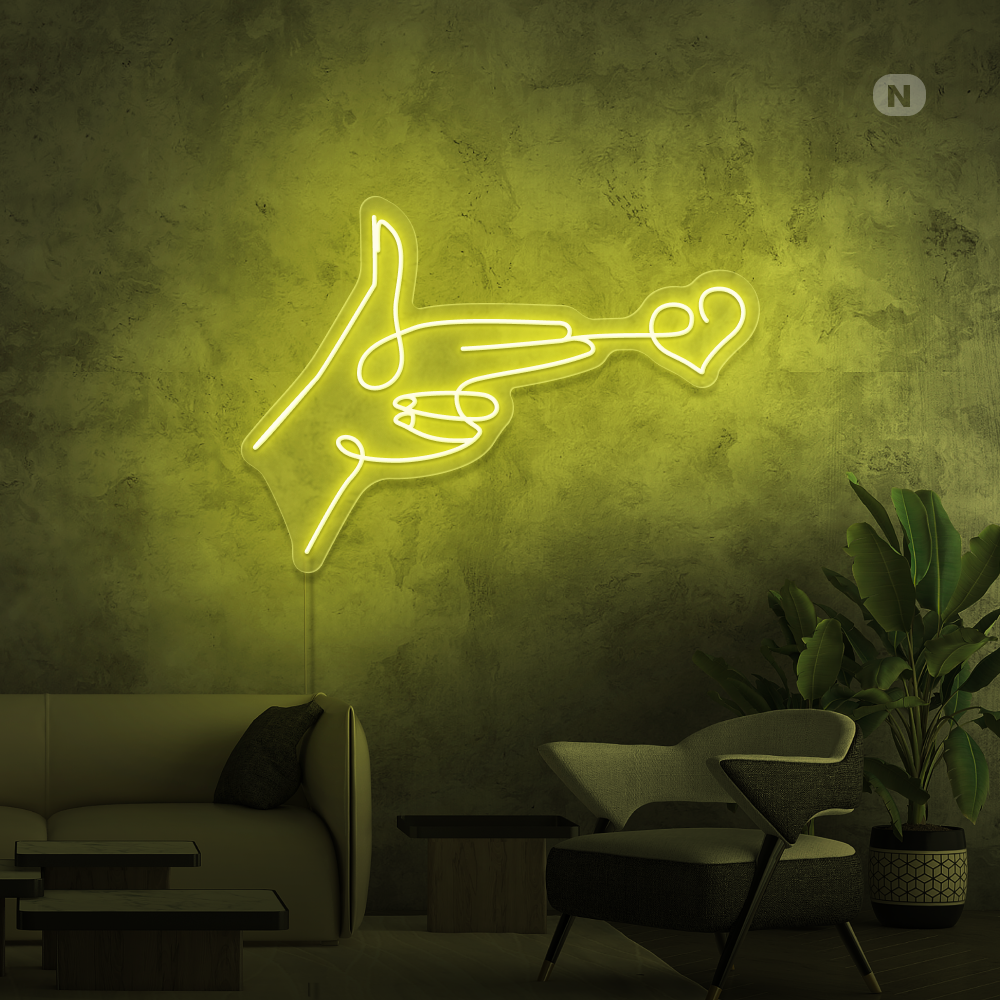 Neon Schild Lovestarget