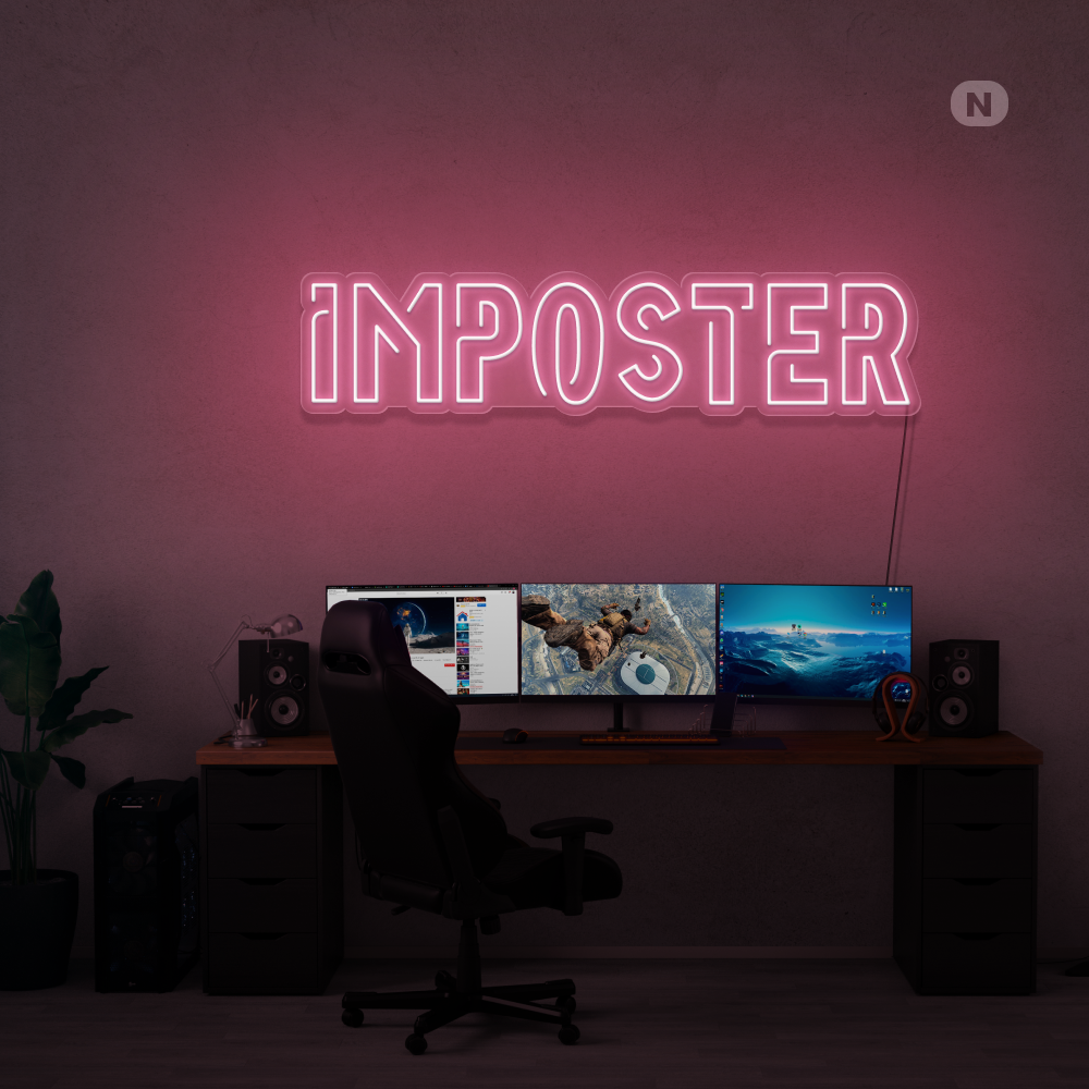 Neon Schild Imposter