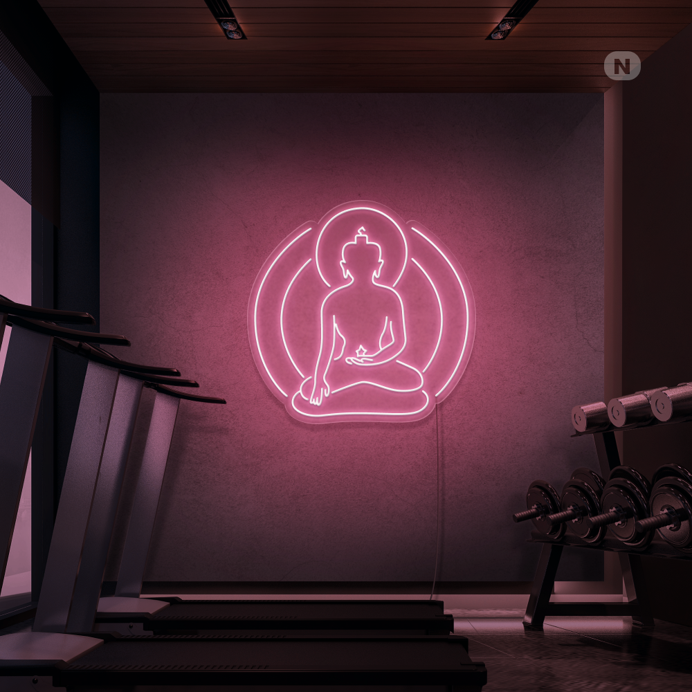 Neon Schild Yoga