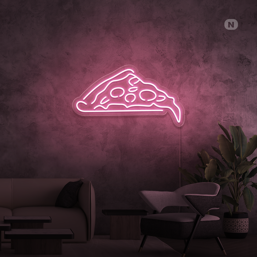 Neon Schild Pizza
