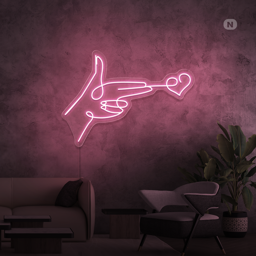 Neon Schild Lovestarget