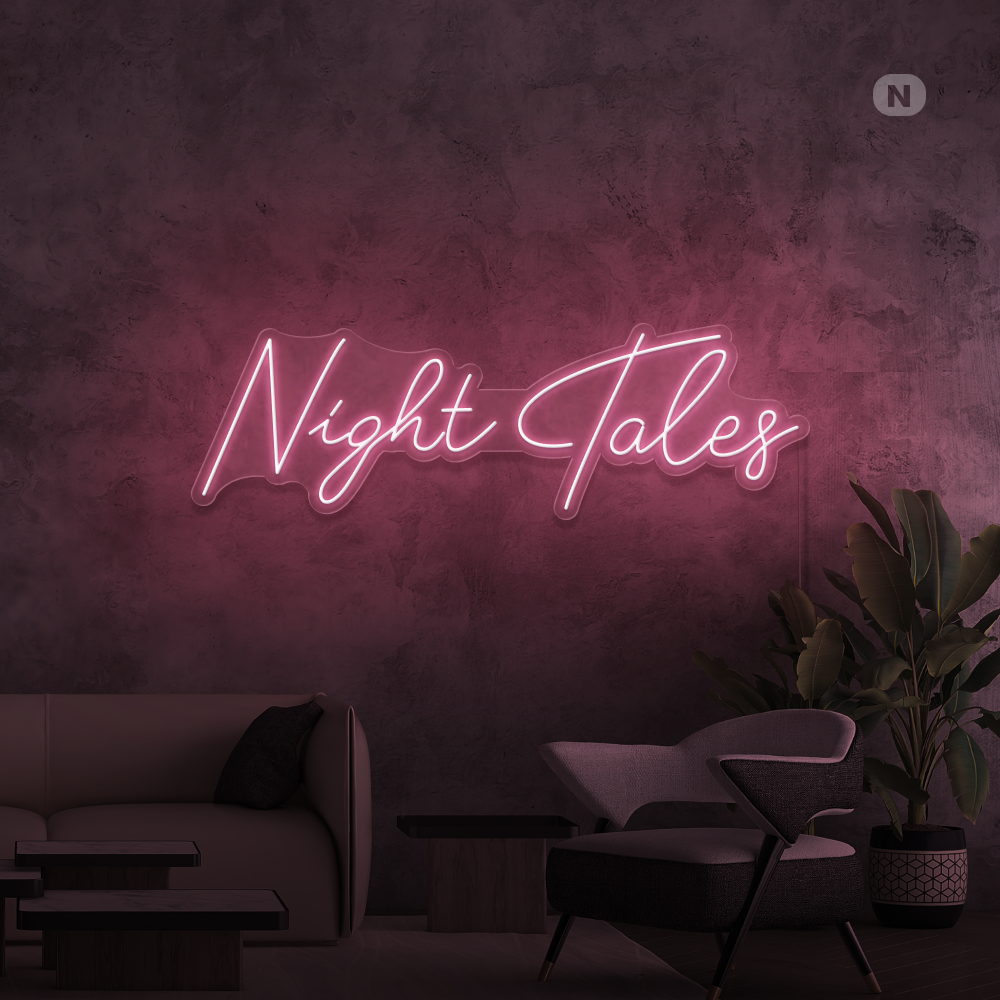 Neon Schild Night Tales