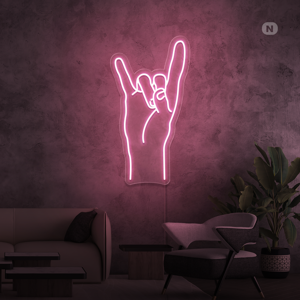 Neon Schild Rock & Roll