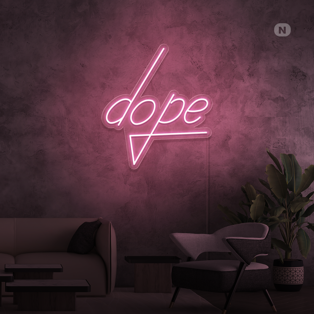 Neon Schild Dope