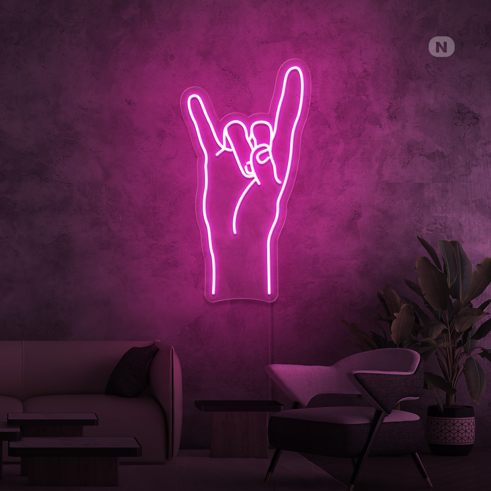 Neon Schild Rock & Roll