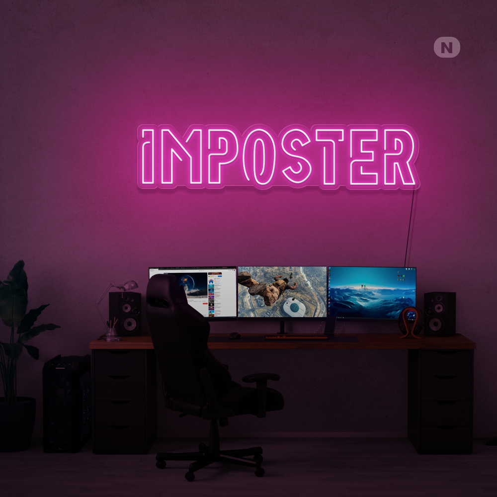 Neon Schild Imposter