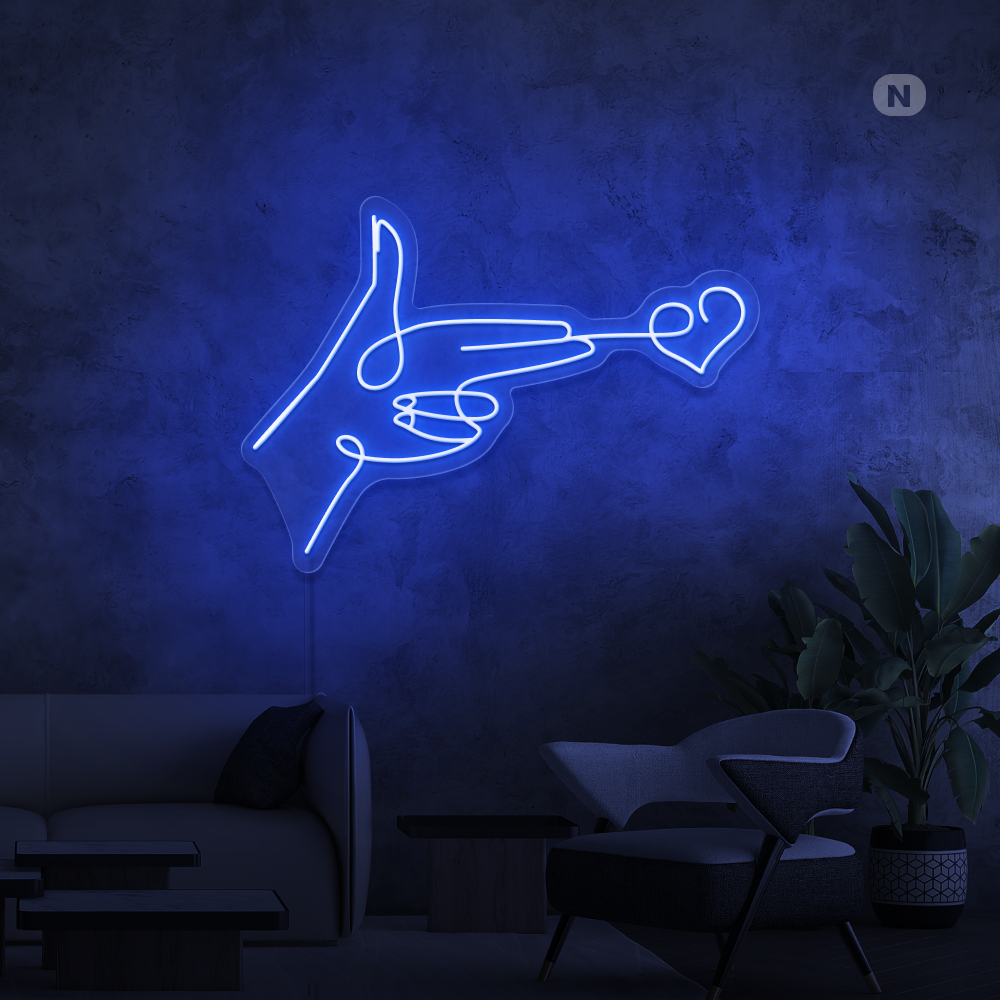 Neon Schild Lovestarget