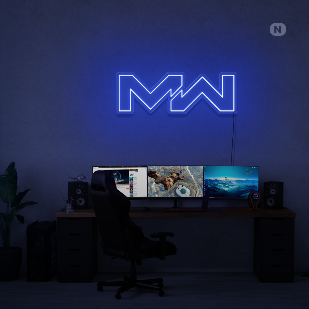 Neon Schild MW