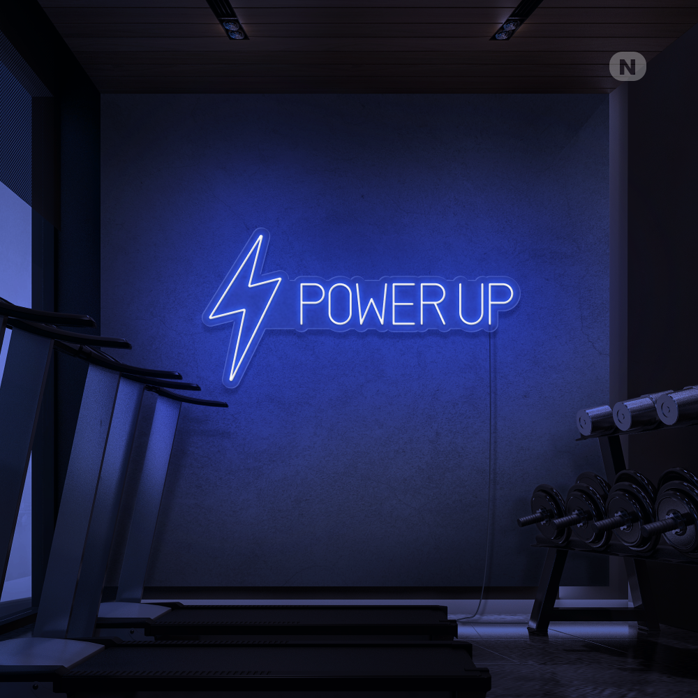 Neon Schild Power Up