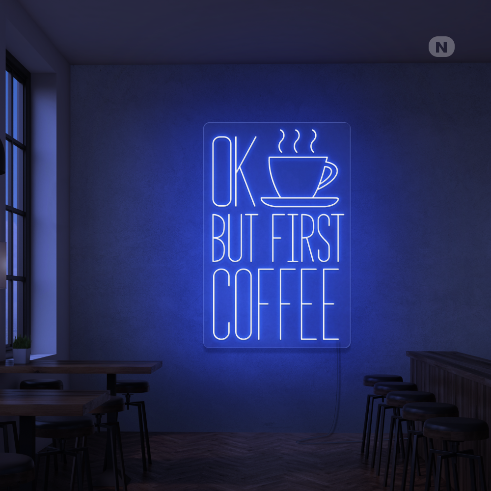Neon Schild Coffee
