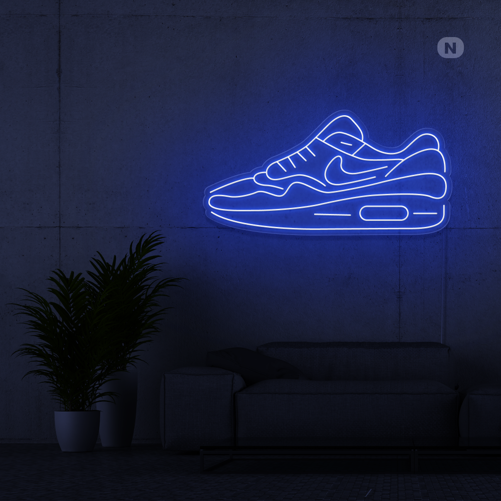 Neon Schild Schuh