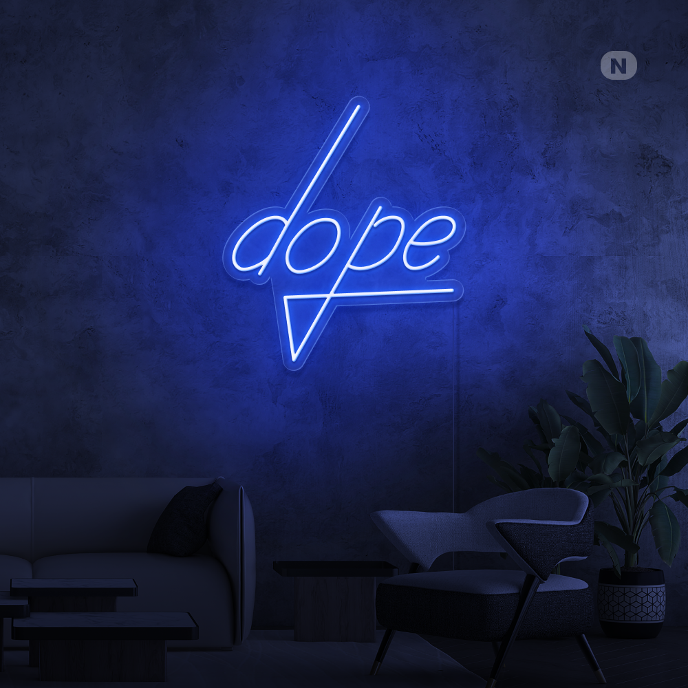 Neon Schild Dope