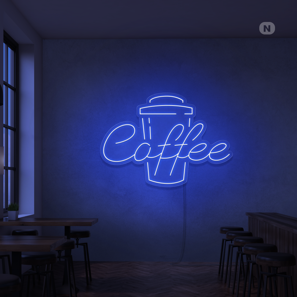 Neon Schild Coffee